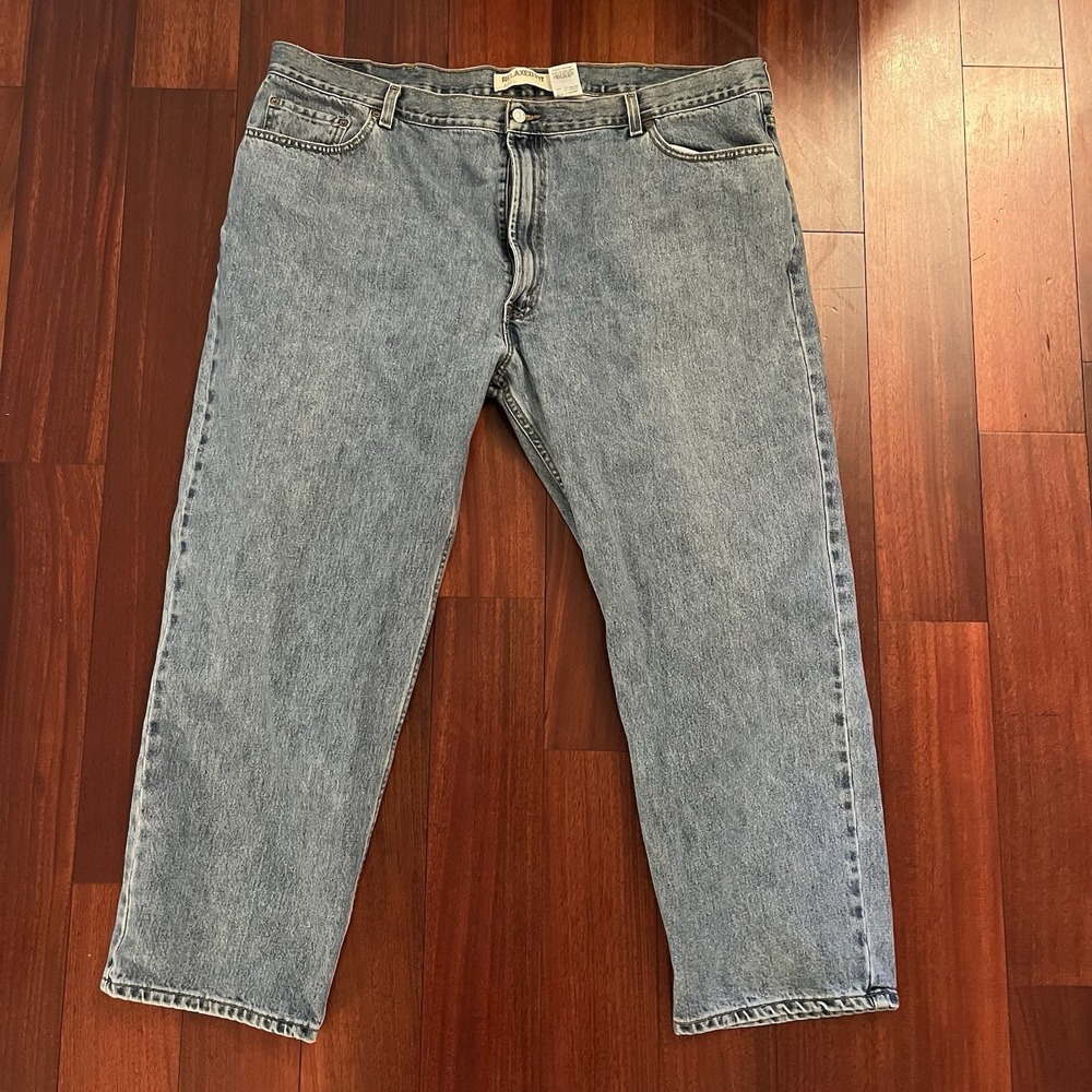 Levis Jeans Men 48x30 550 Blue Light Wash Relaxed Workwear Gorpcore Straight Y2k